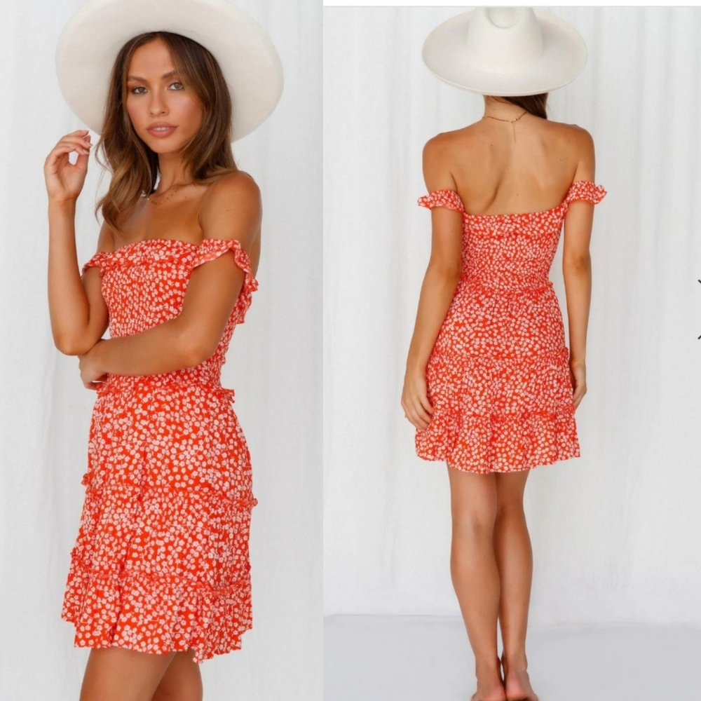 HIGHER LOVE DRESS RED
